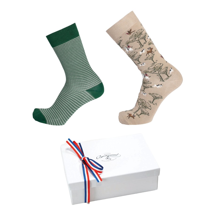 Online Coffret Hiver 2023 - 2 Paires De Chaussettes Homme Cadeaux & Coffrets