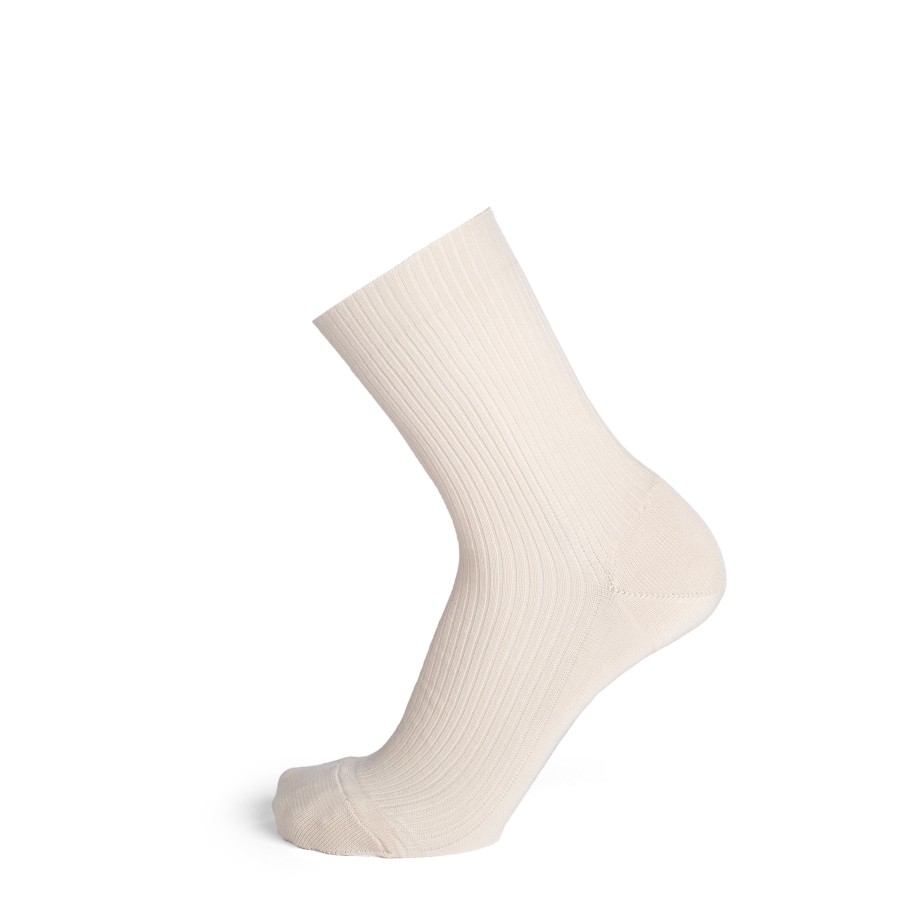 Hot Chaussettes Non-Comprimantes Beiges Homme